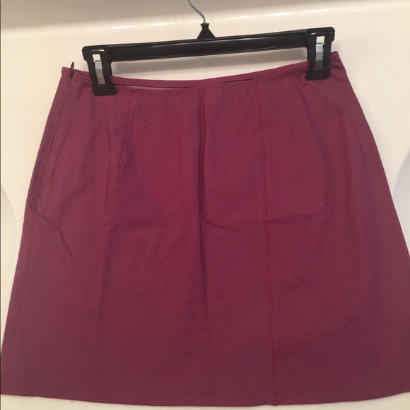 Prada purple wine colored skirt - Picture 2 of 3